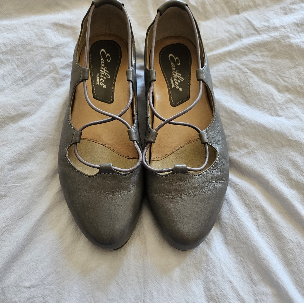 Earthies leather MaryJane shoes